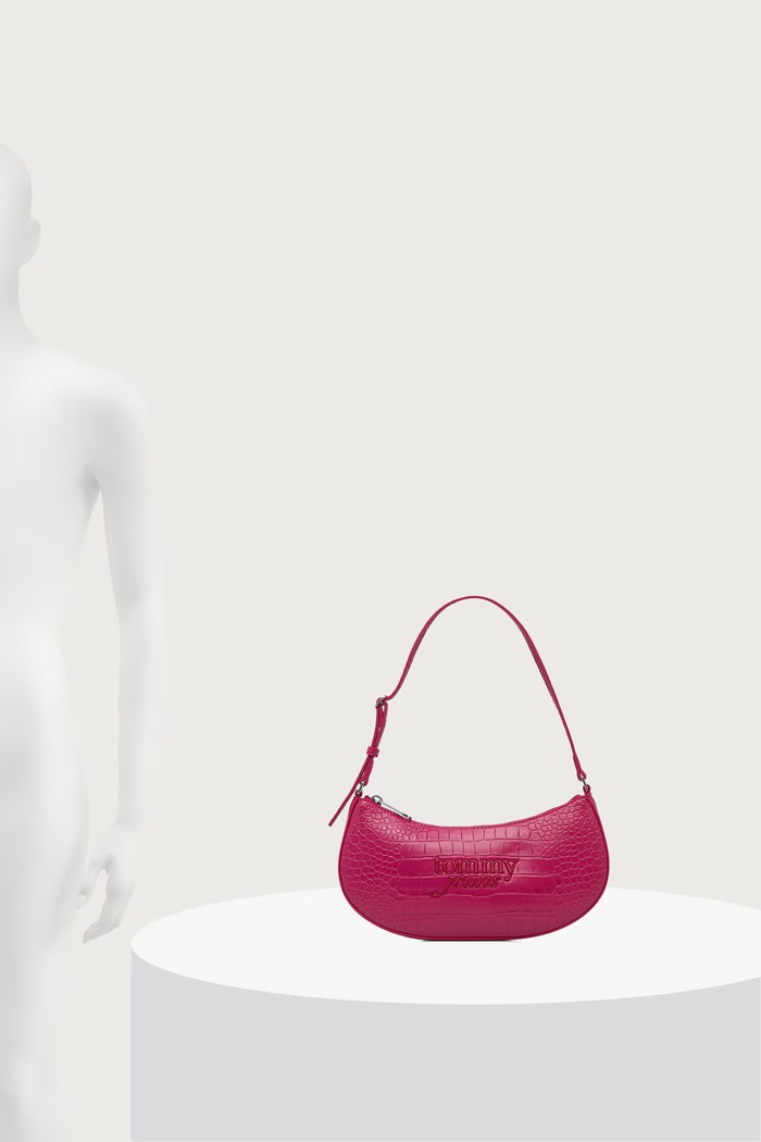 Tommy Jeans torebka hobo damska z imitacji skóry AW0AW19156