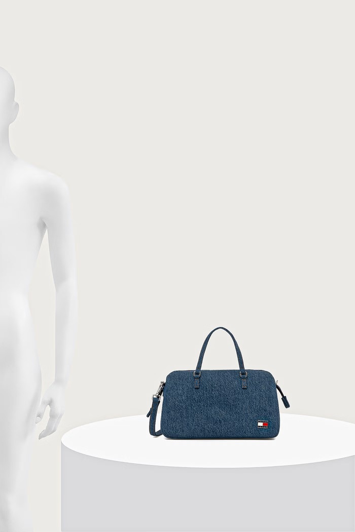 Tommy Jeans torebka crossbody damska jeansowa AW0AW19084