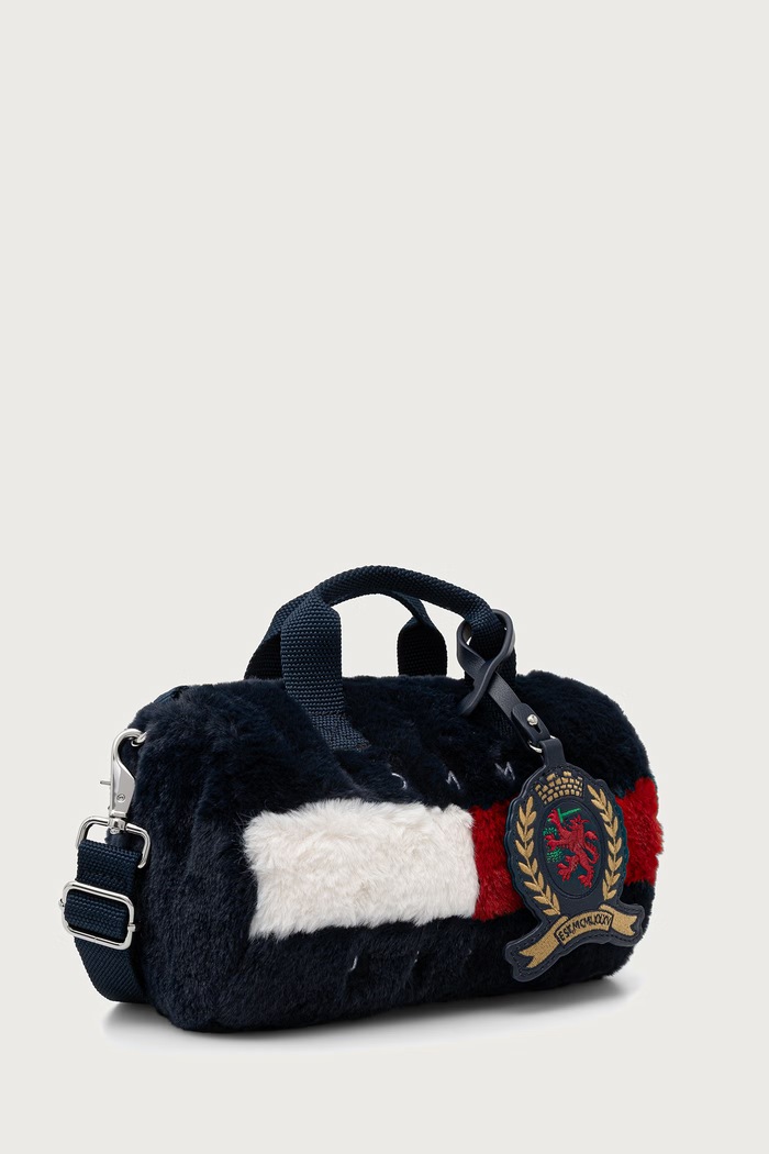 Tommy Jeans Crossbody torba za žene AW0AW19080 mornarsko plava AW26