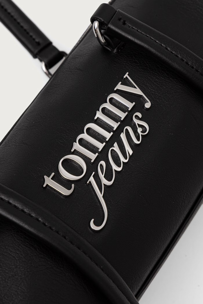 Kabelka dámska z imitácie kože Tommy Jeans AW0AW19055 čierna