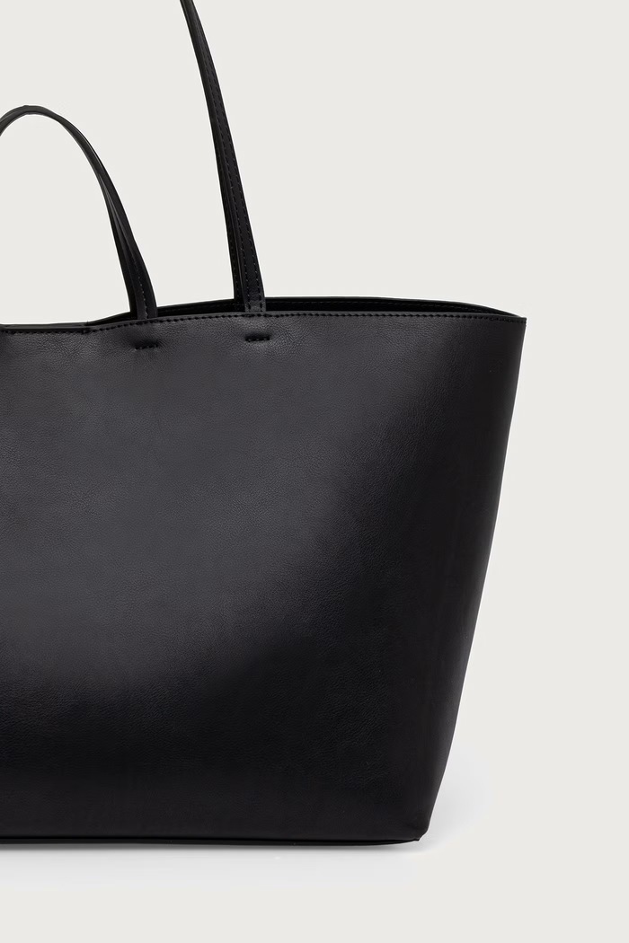 Doplnky Tommy Jeans Kabelka typu shopper dámska z imitácie kože AW0AW19051 čierna