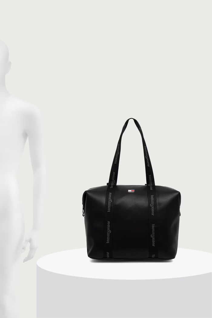 Tommy Jeans shopper torba ženska iz umetnega usnja AW0AW19046