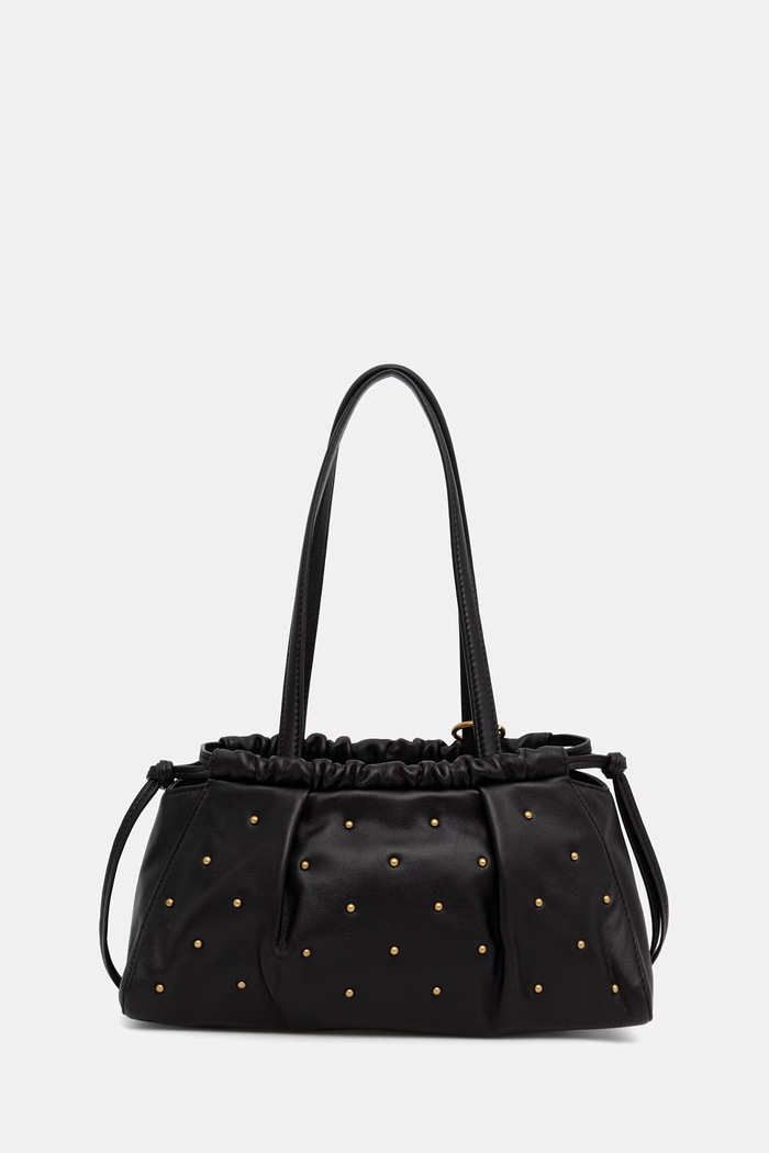 Akcesoria Tommy Hilfiger torebka tote damska skórzana AW0AW19338 czarny