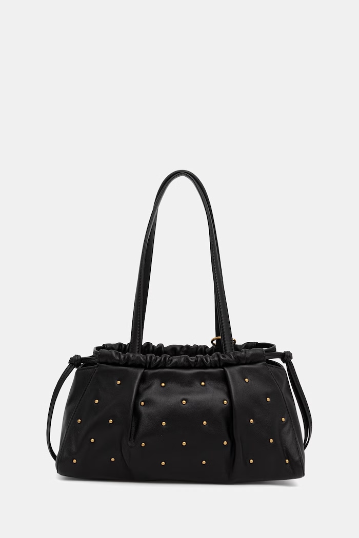 Akcesoria Tommy Hilfiger torebka tote damska skórzana AW0AW19338 czarny
