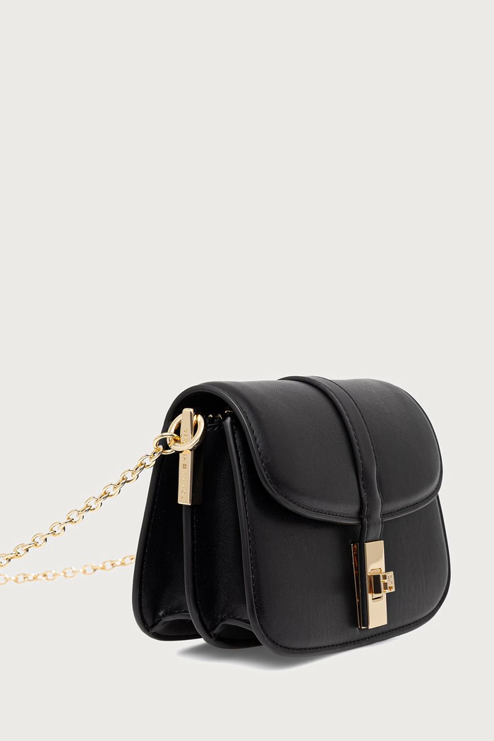 Tommy Hilfiger чанта crossbody дамска от имитация на кожа AW0AW19319 черен AW26