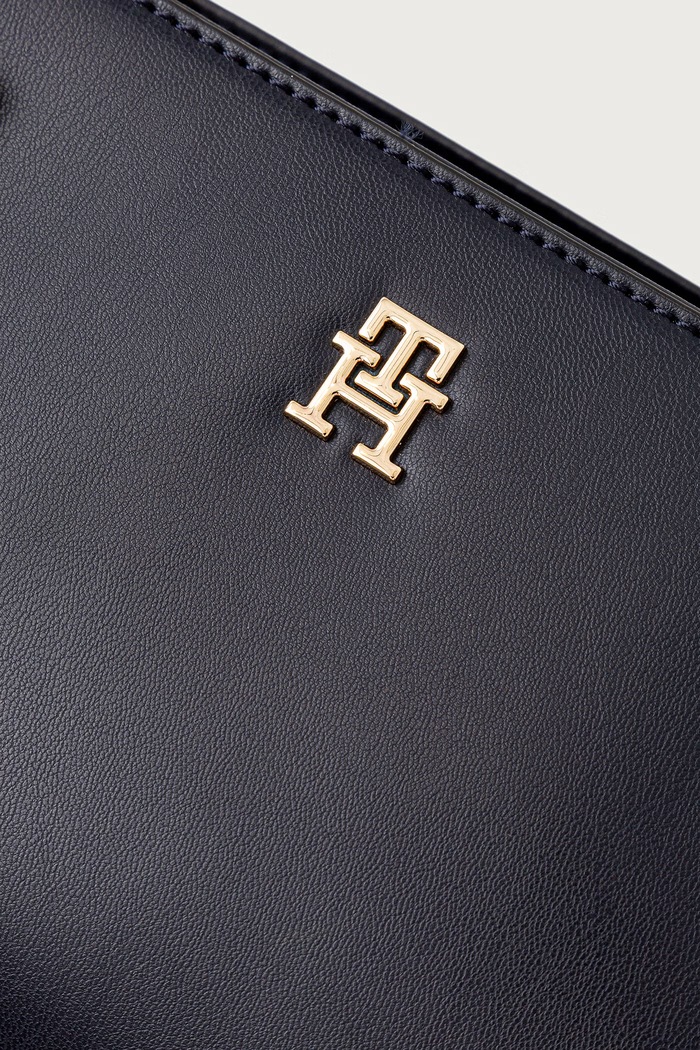 Tommy Hilfiger torebka crossbody damska z imitacji skóry granatowy AW0AW19316