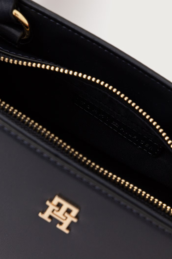 Tommy Hilfiger torebka crossbody damska z imitacji skóry AW0AW19316 granatowy