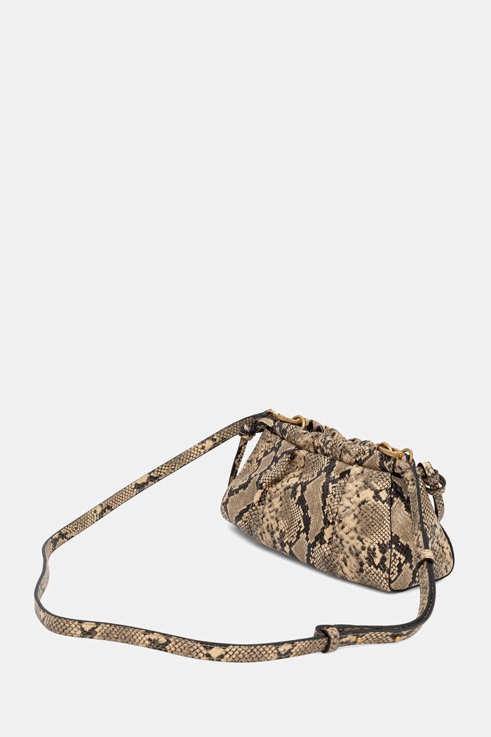 Akcesoria Tommy Hilfiger torebka crossbody damska skórzana AW0AW19286 brązowy