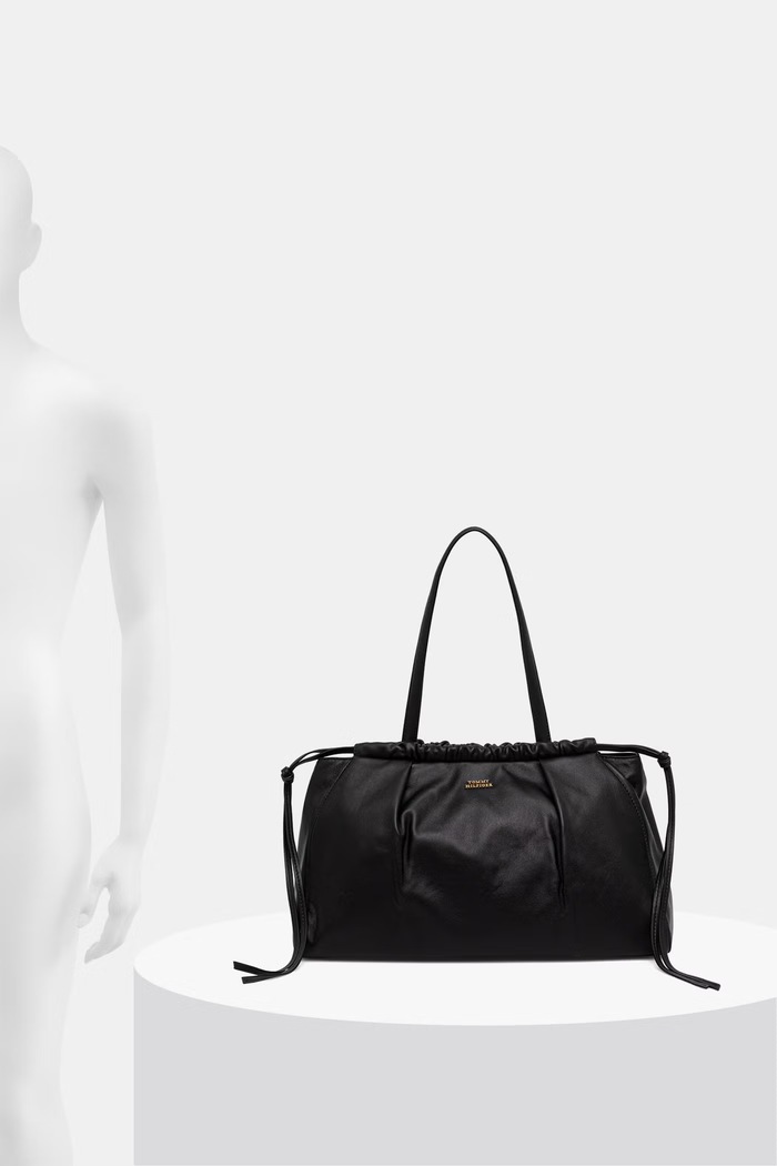 Tommy Hilfiger torebka worek damska skórzana AW0AW19223
