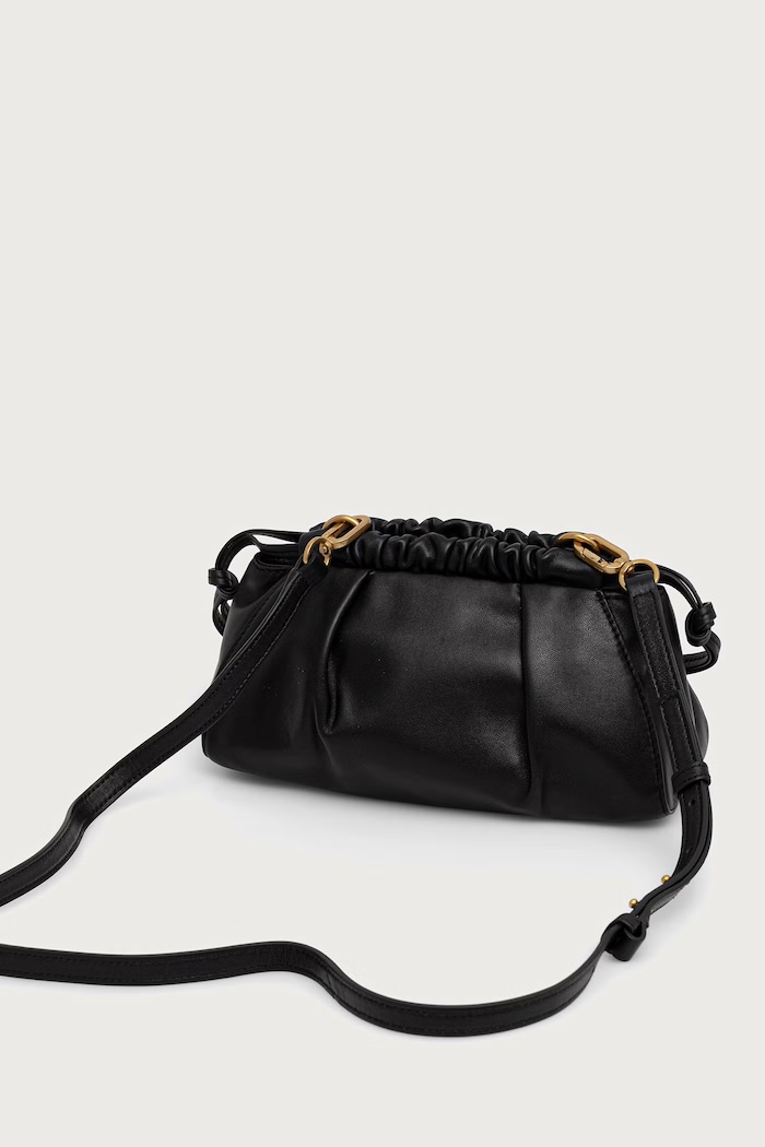 Akcesoria Tommy Hilfiger torebka crossbody damska skórzana AW0AW19221 czarny