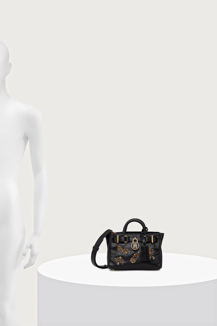 Tommy Hilfiger Чанта crossbody дамска от кожа AW0AW19219