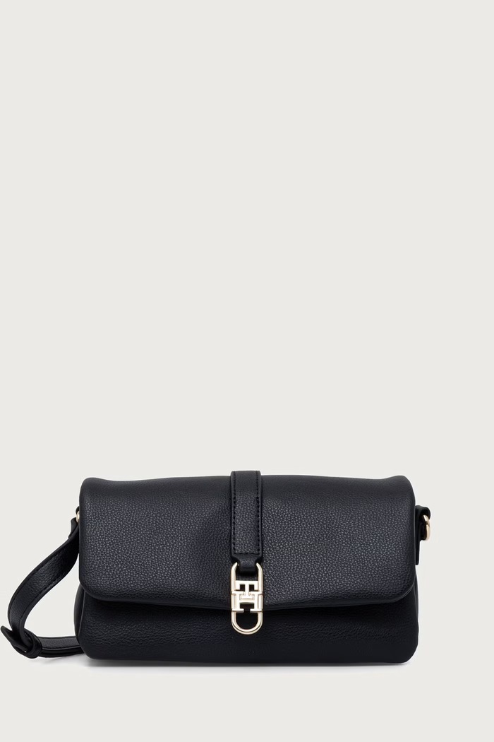 Tommy Hilfiger Crossbody kabelka dámska čierna AW0AW19198