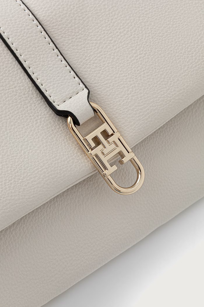 Torebka crossbody damska Tommy Hilfiger AW0AW19195 beżowy