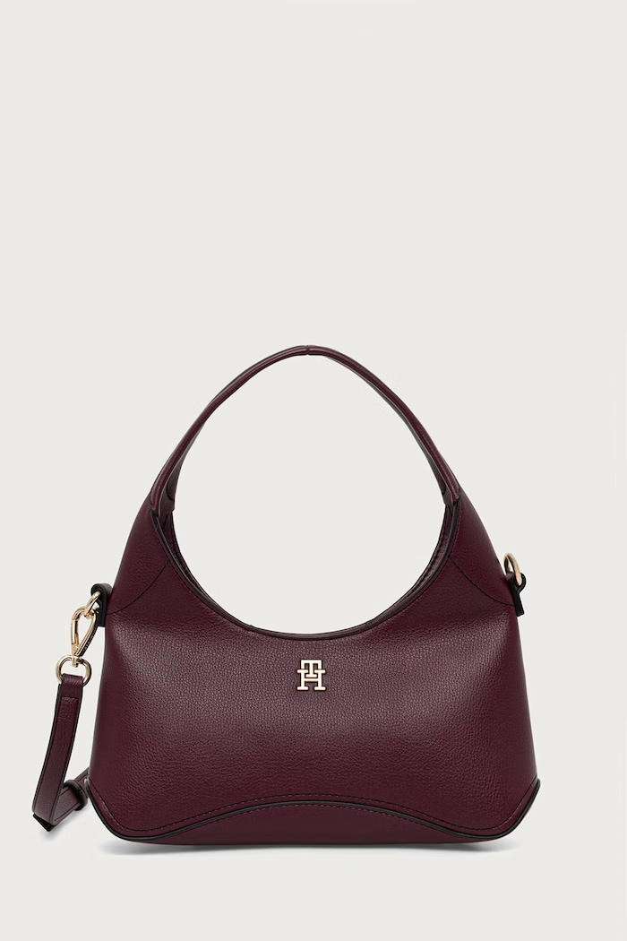 Tommy Hilfiger Borsa da donna in similpelle granata AW0AW19185
