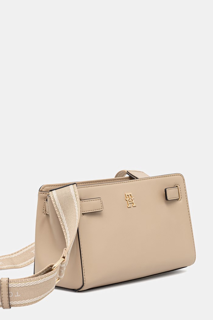Tommy Hilfiger torebka crossbody damska AW0AW19065 beżowy AW26