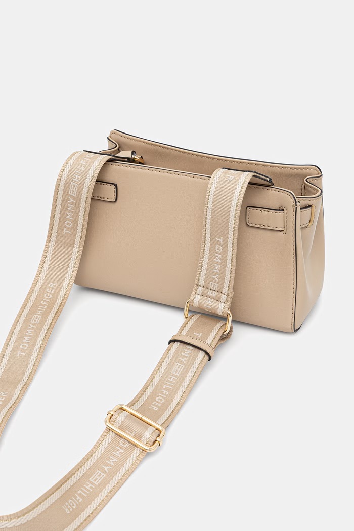 Akcesoria Tommy Hilfiger torebka crossbody damska AW0AW19065 beżowy
