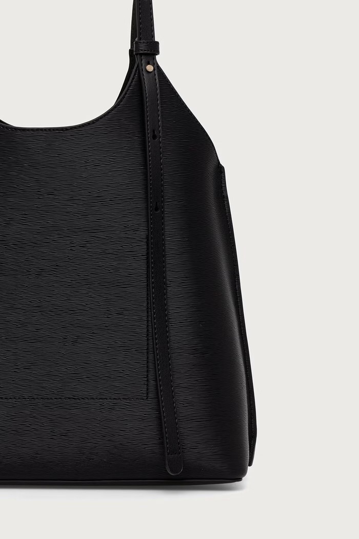 Dodatki Tommy Hilfiger Tote torba ženska iz umetnega usnja AW0AW19040 črna