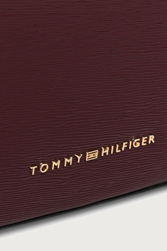 Crossbody kabelka dámska Tommy Hilfiger AW0AW19036 burgundské