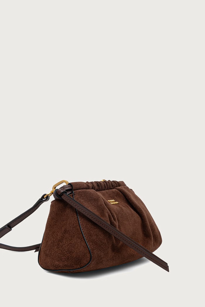 Tommy Hilfiger Taška dámská semišová AW0AW19010 hnědá AW26