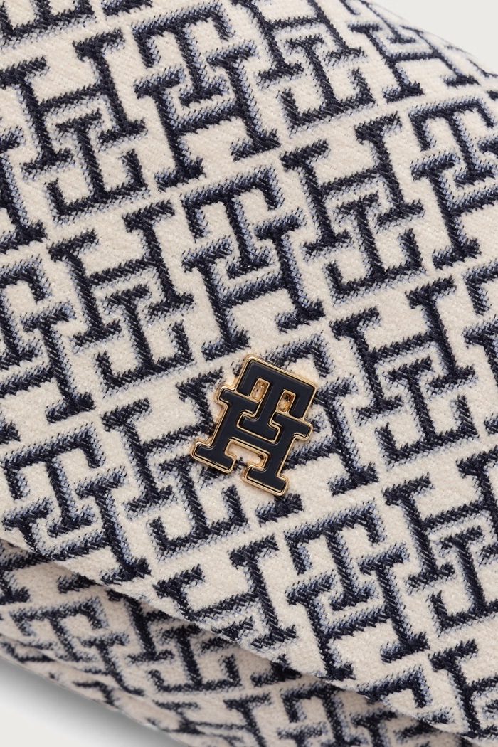 Μικρή τσάντα γυναικεία Tommy Hilfiger AW0AW19007 σκούρο μπλε
