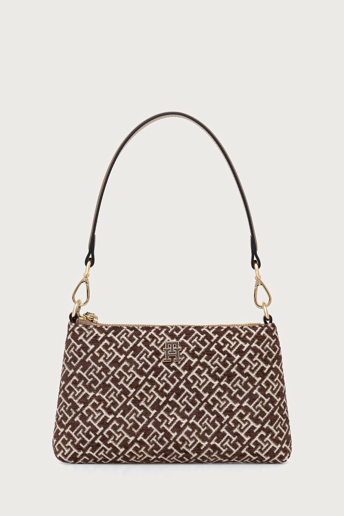 Tommy Hilfiger Torebka tote damska brązowy AW0AW19006