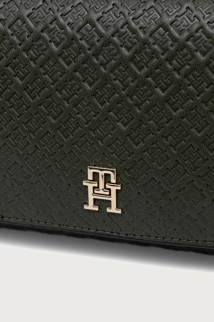 Tommy Hilfiger χιαστί γυναικεία από απομίμηση δέρματος πράσινο AW0AW18997