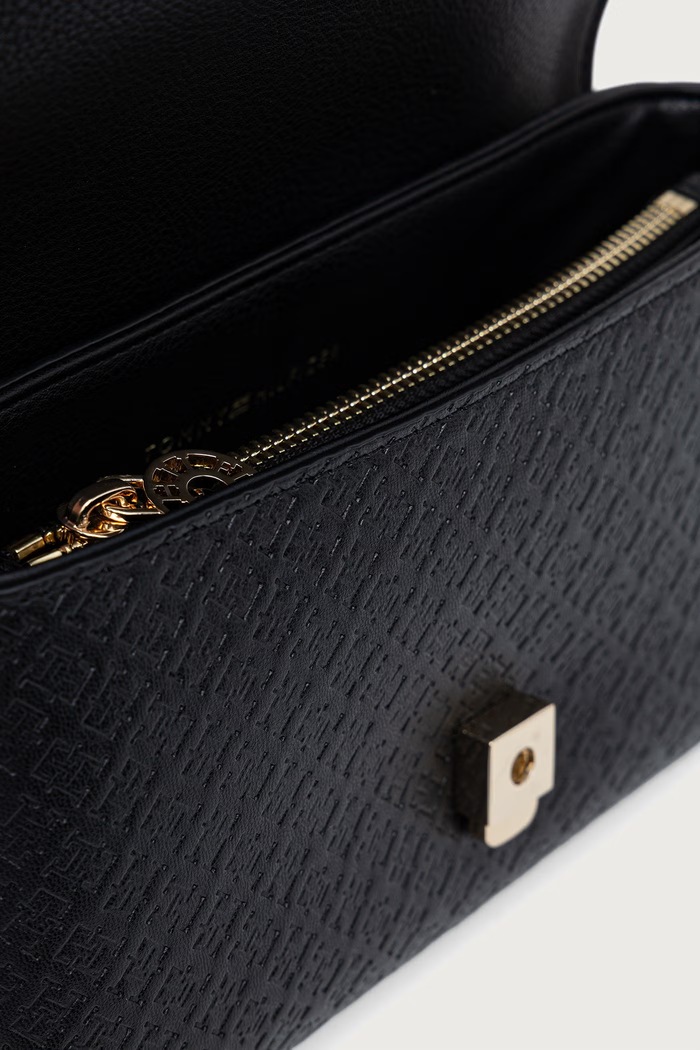 Tommy Hilfiger χιαστί γυναικεία από απομίμηση δέρματος AW0AW18997 μαύρο