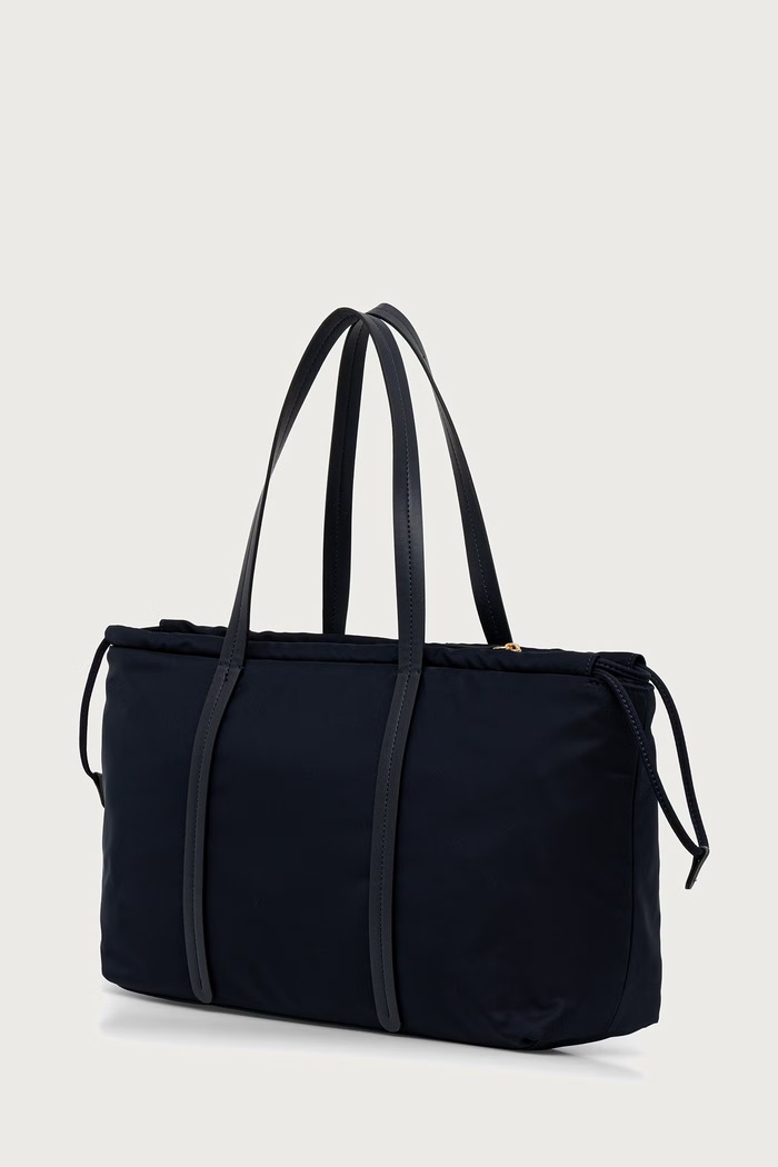 Doplnky Tommy Hilfiger Kabelka typu shopper dámska AW0AW18994 tmavomodrá