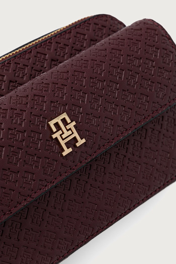 Crossbody kabelka dámska Tommy Hilfiger AW0AW18922 burgundské