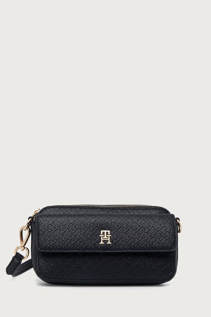 Tommy Hilfiger Χιαστί Γυναικεία μαύρο AW0AW18922