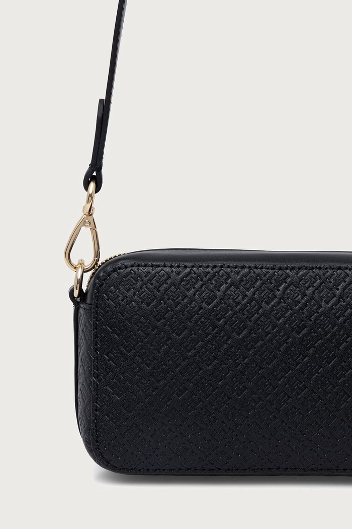 Αξεσουάρ Tommy Hilfiger Χιαστί Γυναικεία AW0AW18922 μαύρο