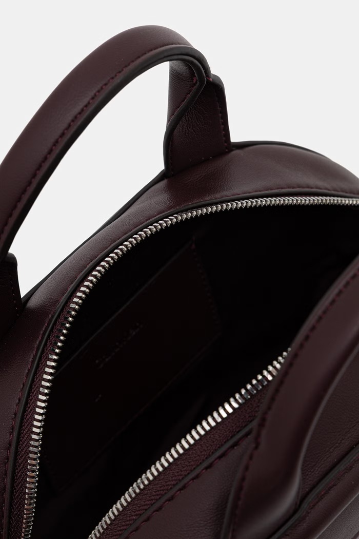 Calvin Klein torebka crossbody damska z imitacji skóry LV04F3895G bordowy