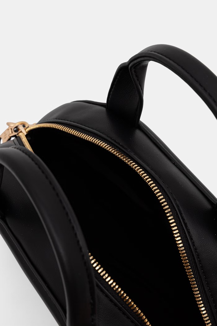 Calvin Klein crossbody torbica ženska iz umetnega usnja LV04F3895G črna