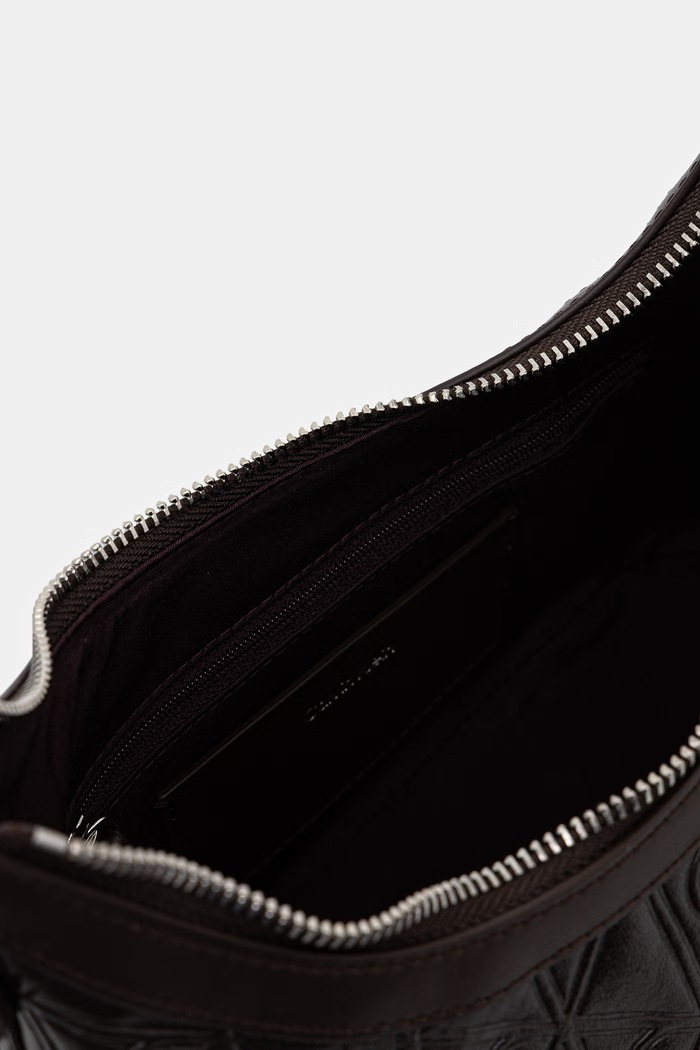 Calvin Klein torebka damska z imitacji skóry LV04F3874G brązowy