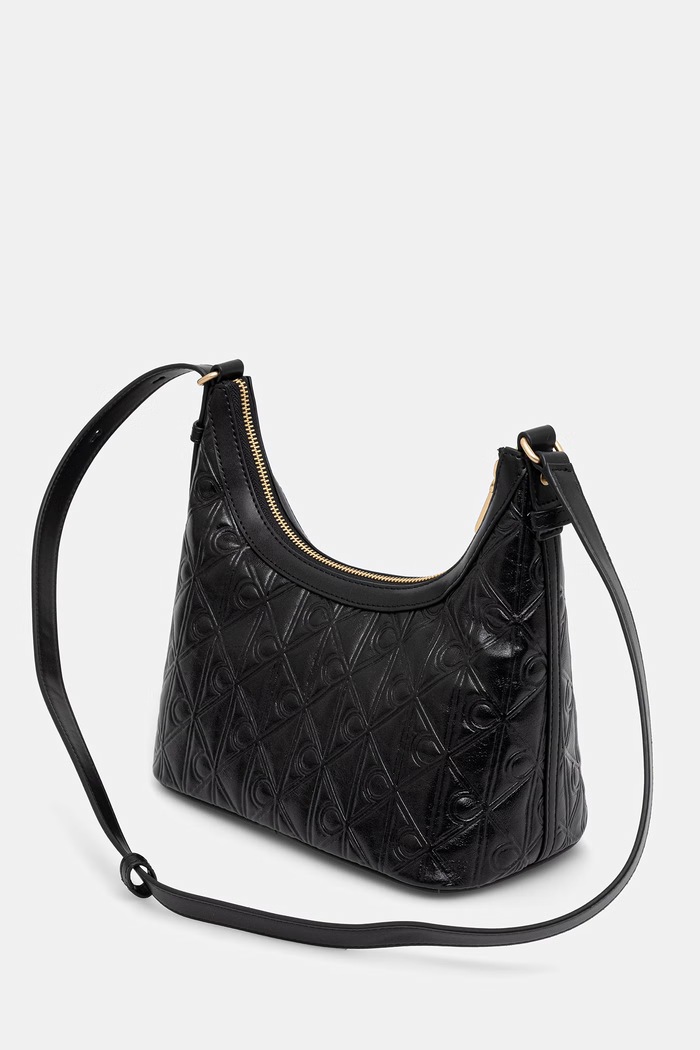 Akcesoria Calvin Klein torebka damska z imitacji skóry LV04F3874G czarny