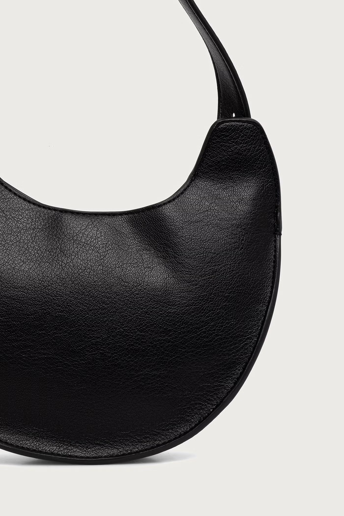 Αξεσουάρ Calvin Klein Τσάντα hobo γυναικεία από απομίμηση δέρματος LV04F3872G μαύρο