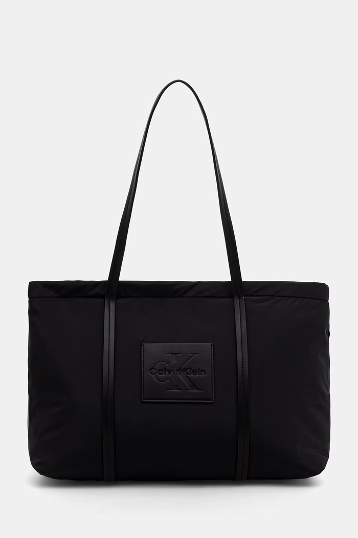 Calvin Klein torebka shopper damska czarny LV04F3869G