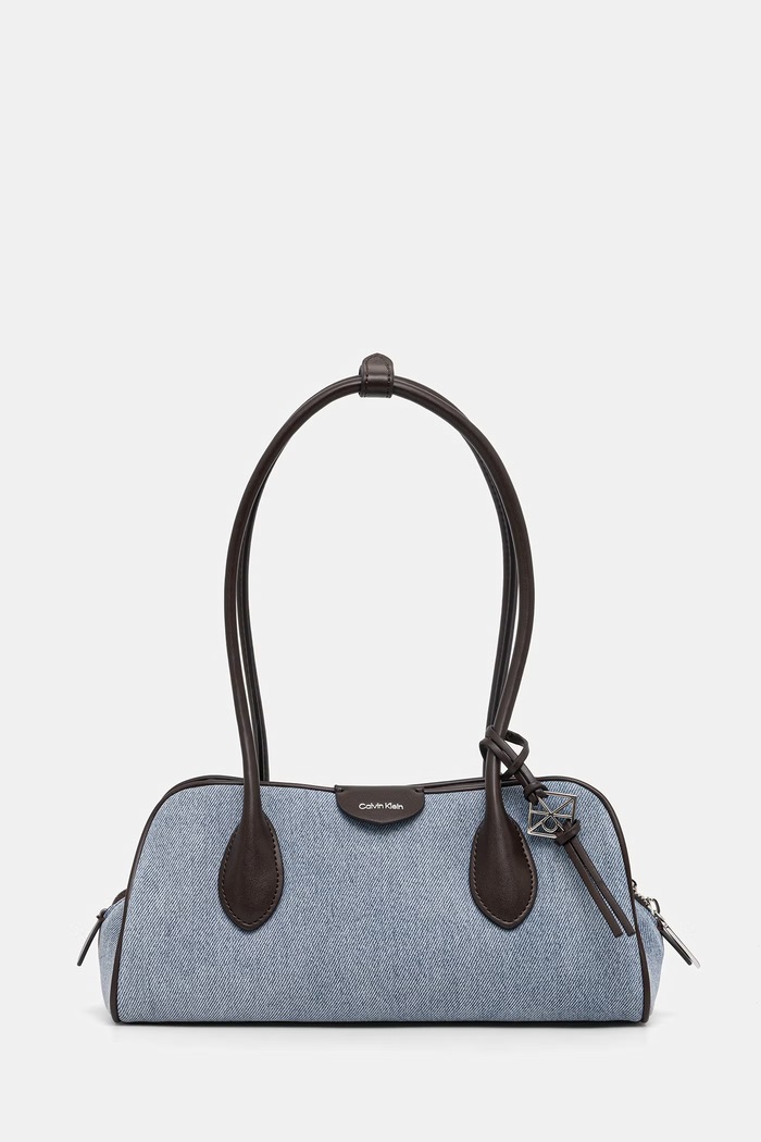 Calvin Klein torebka damska jeansowa niebieski LV04F3830G