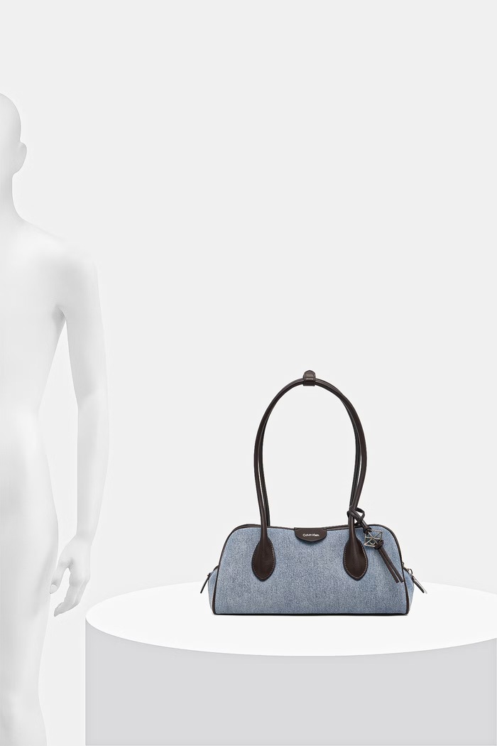 Calvin Klein torebka damska jeansowa LV04F3830G