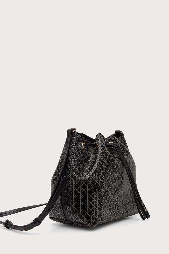 Calvin Klein torebka worek damska LV04F3785G brązowy AW26