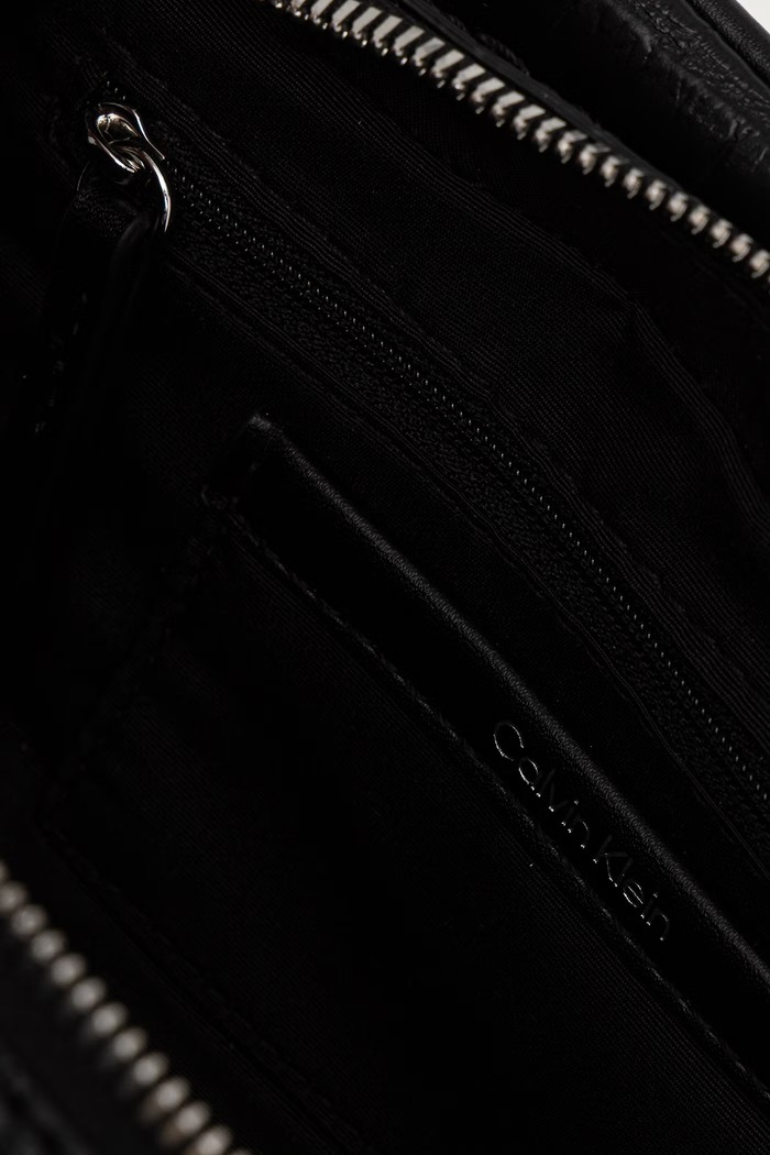 Borsa da donna in similpelle Calvin Klein nero LV04F3780G