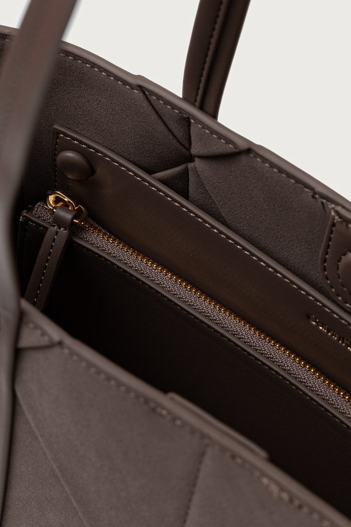Shopper torba za žene Calvin Klein smeđa LV04F3695G