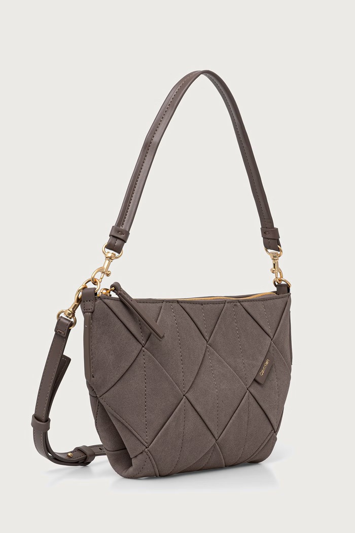 Calvin Klein Crossbody torba za žene LV04F3694G smeđa AW26