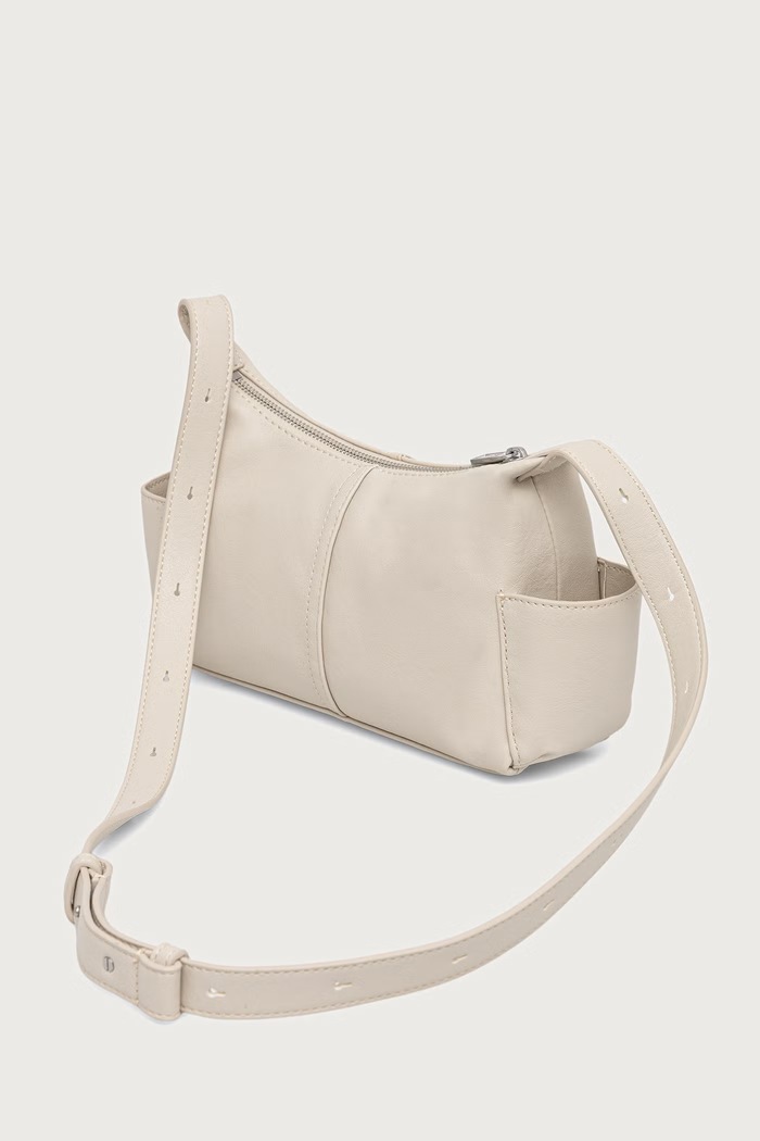 Accesorii Calvin Klein geantă crossbody pentru femei cu imitație de piele LV04F3687G bej