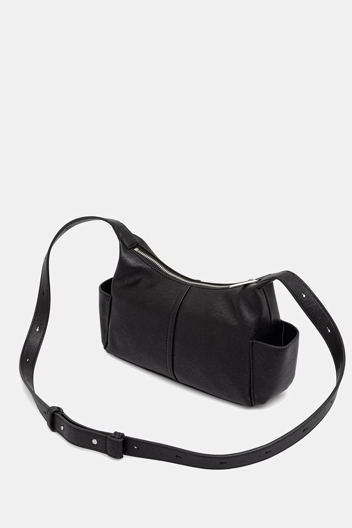 Akcesoria Calvin Klein torebka crossbody damska z imitacji skóry LV04F3687G czarny
