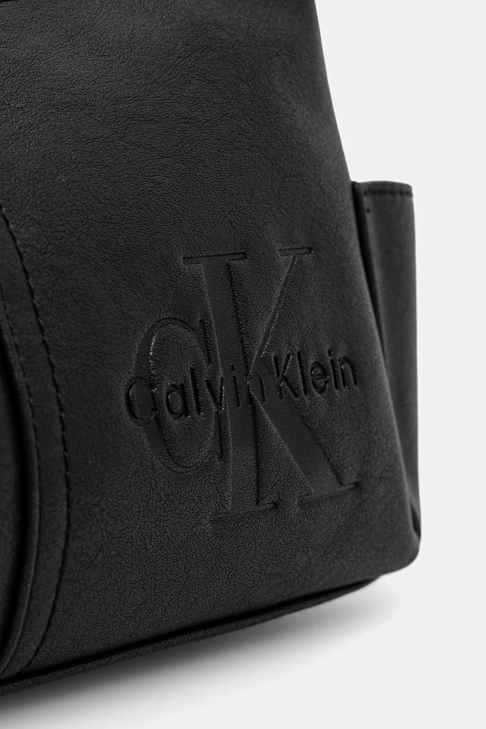 Calvin Klein torebka crossbody damska z imitacji skóry czarny LV04F3687G
