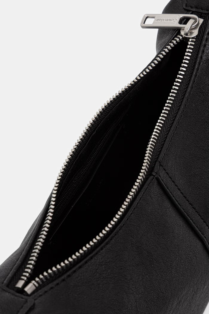 Calvin Klein torebka crossbody damska z imitacji skóry LV04F3687G czarny