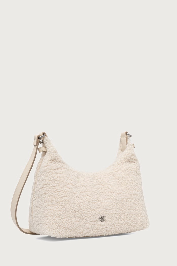 Calvin Klein Crossbody torba za žene LV04F3684G bež AW26