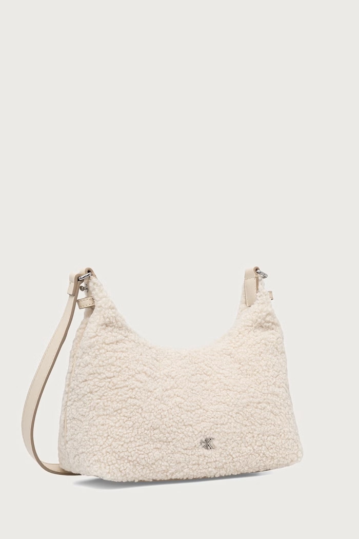 Calvin Klein Crossbody torba za žene LV04F3684G bež AW26