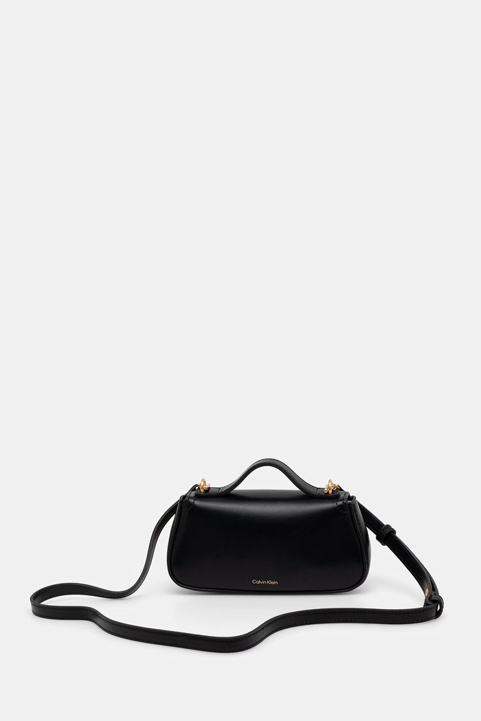 Calvin Klein torebka crossbody damska z imitacji skóry czarny LV04F3679G